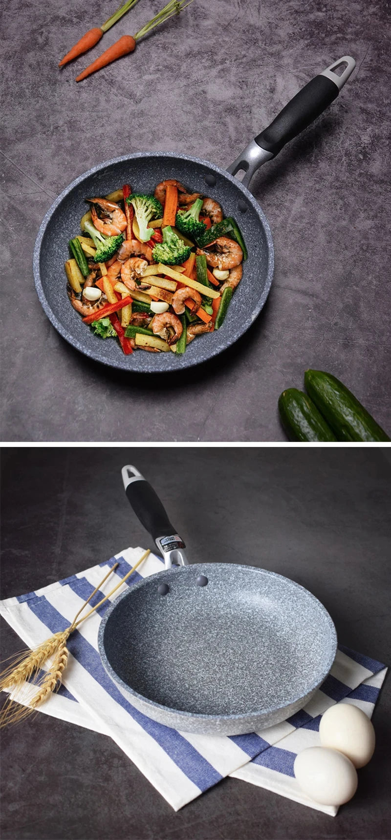 StoneCookware™ Premium Stone Non-Stick Frying Pan