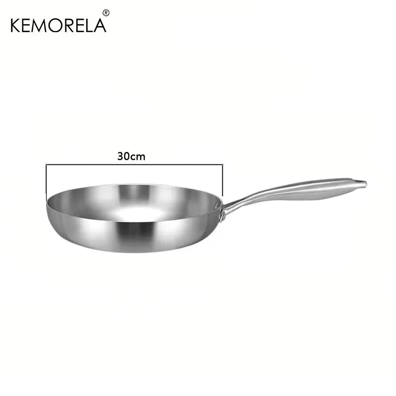 StoneCookware™ 304 Stainless Steel Frying Pan