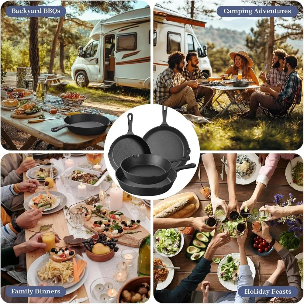 StoneCookware™ Cast Iron Skillet